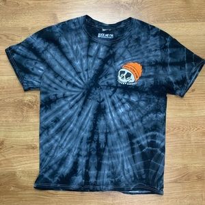 SLUSHCULT CHILL TO THE BONE TIEDYE BLACK